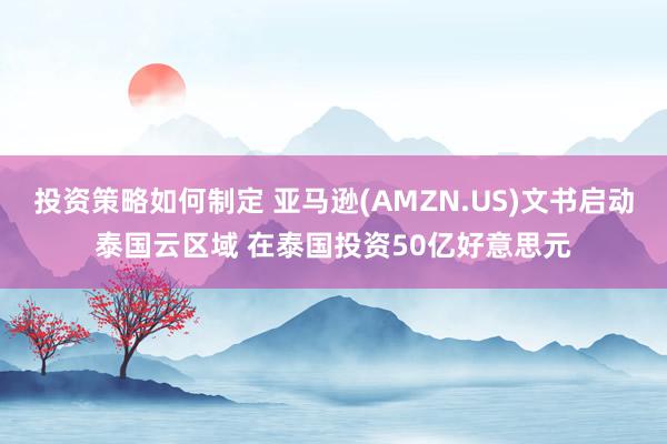 投资策略如何制定 亚马逊(AMZN.US)文书启动泰国云区域 在泰国投资50亿好意思元