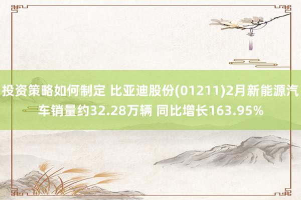 投资策略如何制定 比亚迪股份(01211)2月新能源汽车销量约32.28万辆 同比增长163.95%